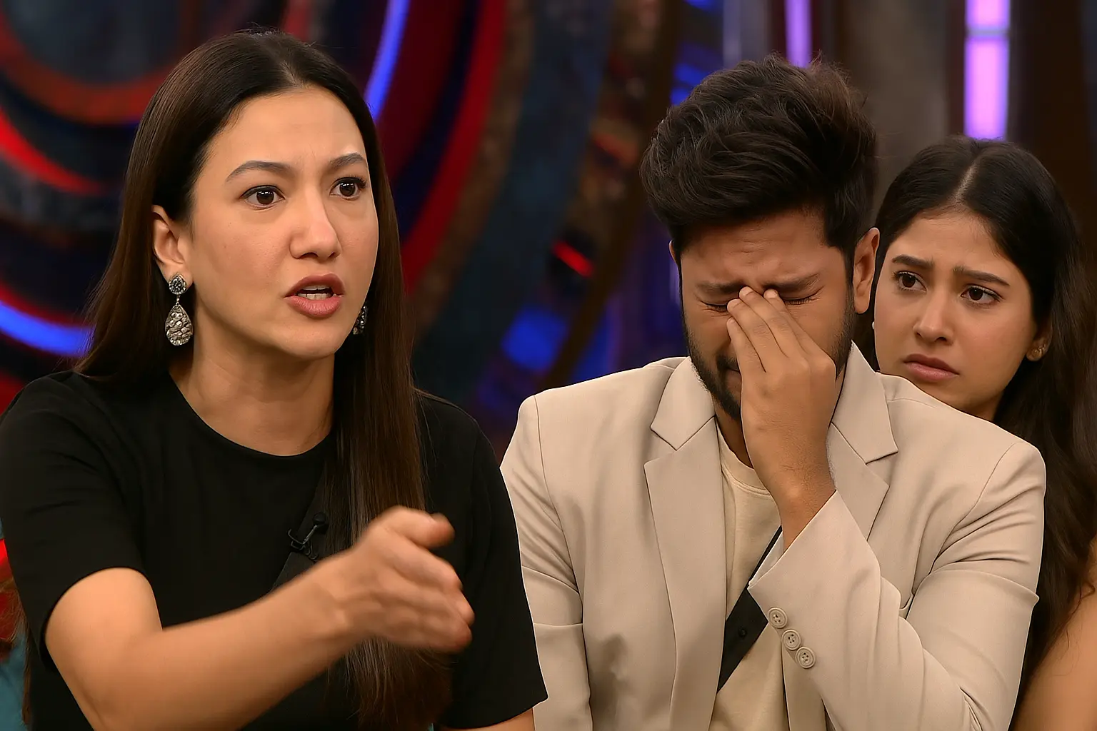 In the latest drama inside the Bigg Boss 19 house, emotions ran high when Awez Darbar was shown a clip of Baseer Ali and music composer Amaal Malik accusing him of cheating on his fiancée, Nagma Mirajkar. The revelation left Awez in tears, creating one of the most emotional moments of the season. Gauahar Khan Steps In The controversy didn’t stop within the Bigg Boss walls. Outside, actress Gauahar Khan — who happens to be Awez’s sister-in-law — came forward in his defense. She strongly criticized Baseer Ali for dragging Awez’s personal life into the spotlight. Posting on her Instagram story, Gauahar didn’t mince words: “Baseer needs to target Awez for no reason. No reason. What a villainous act a person can commit in the pursuit of becoming a hero.” Awez’s Side of the Story After the accusations, Awez clarified his position to fellow contestants. He explained that while he did have a past, Nagma already knew about it before their relationship. The claims made by Baseer, according to him, were twisted and misleading. His emotional breakdown highlighted the toll such allegations can take on someone’s personal life when aired on national television. Nagma’s Reaction Nagma Mirajkar, visibly emotional after hearing the cheating claims, stood firm by Awez. Despite the accusations, she did not let go of her fiancé’s hand. The couple had previously announced their wedding plans for December, though insiders suggest the schedule could shift depending on Awez’s journey in Bigg Boss 19. Nagma, upon leaving the house, reassured fans that wedding preparations would continue outside the show. Her unwavering support for Awez is being praised by many as a display of maturity and loyalty. Reality TV at Its Peak The incident once again shows how Bigg Boss thrives on personal conflicts and emotional moments, often pushing contestants to their limits. With Gauahar Khan now openly backing Awez, the controversy is unlikely to die down anytime soon. Fans are eagerly watching to see how this affects the dynamics inside the house and whether it impacts Awez’s position in the game.