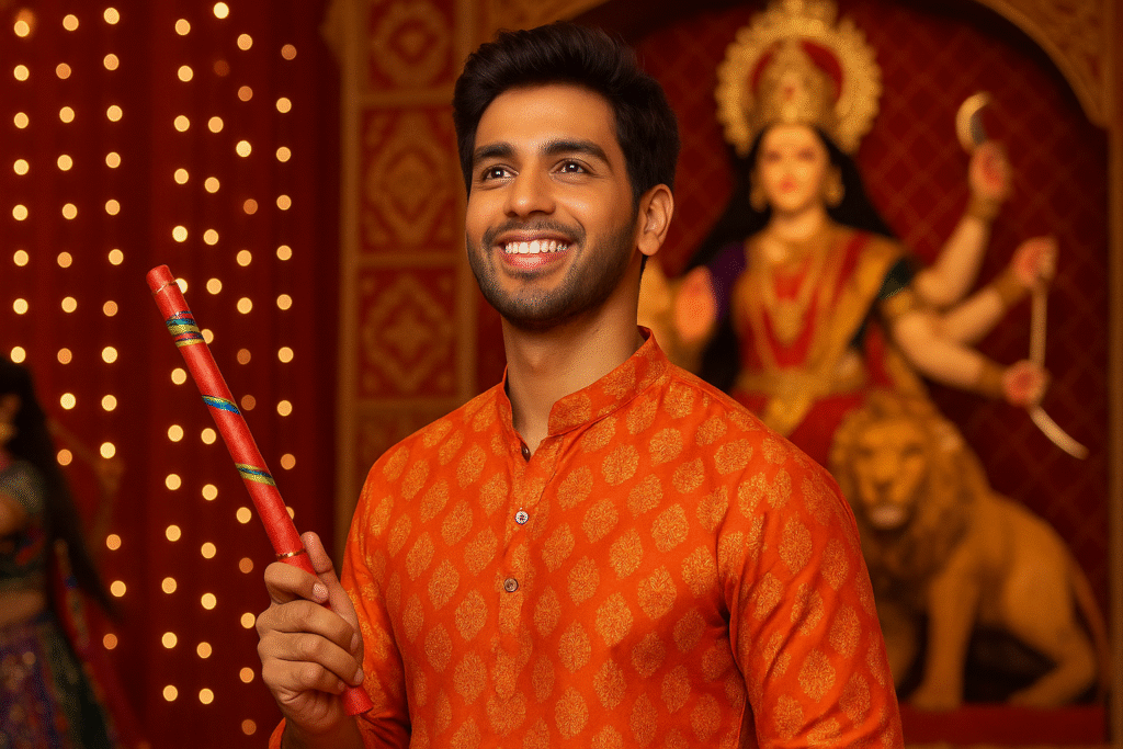 Vasudha Actor Abhishek Sharrma on Finding Balance During Navratri