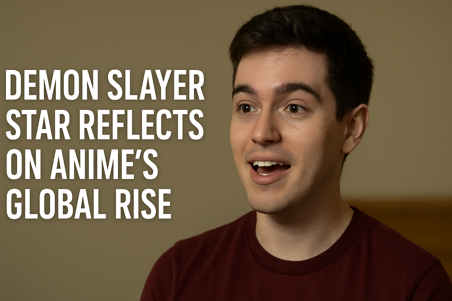 Demon Slayer Star Reflects on Anime’s Global Rise