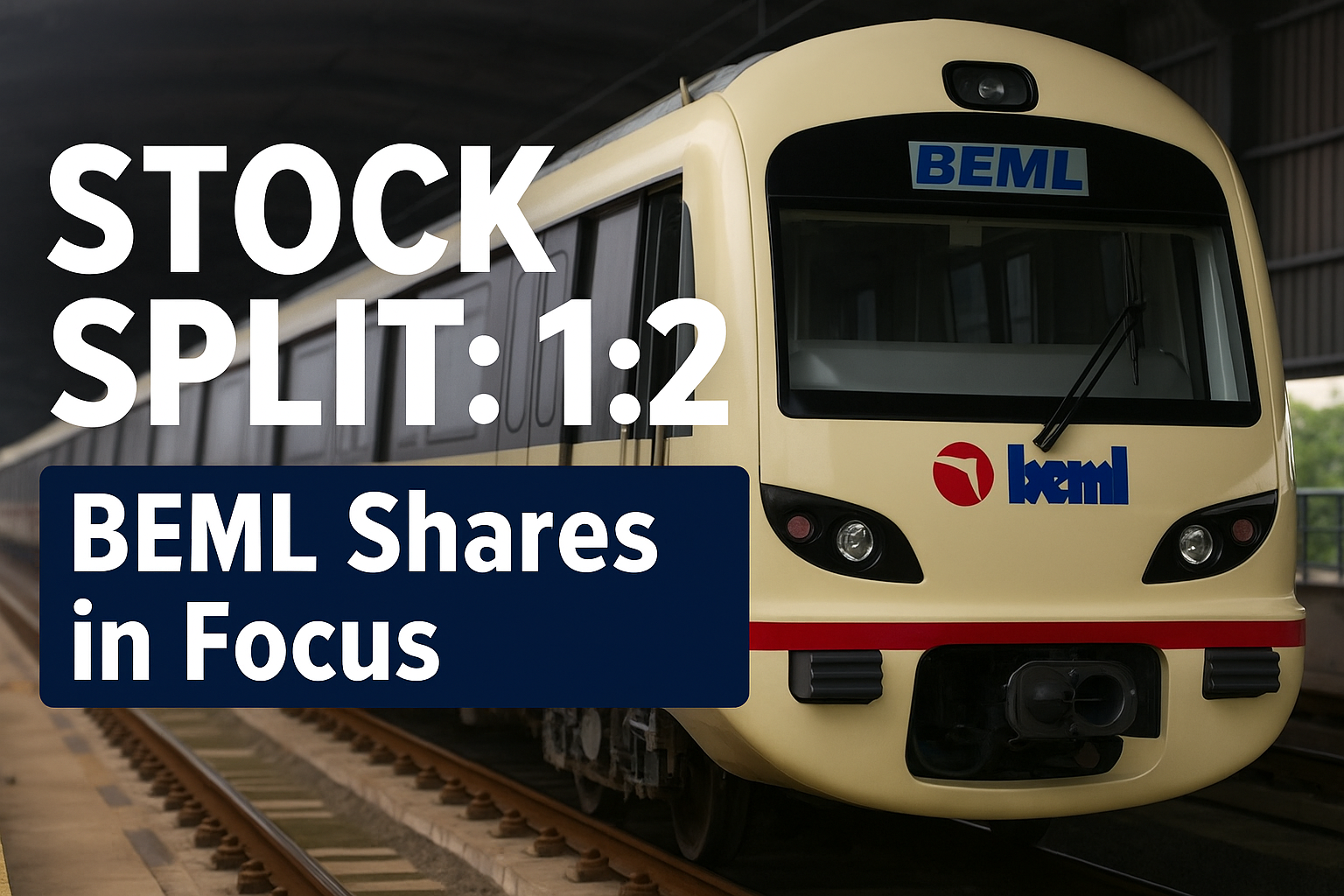 BEML Shares in Focus as Board Fixes Record Date for 1:2 Stock Split