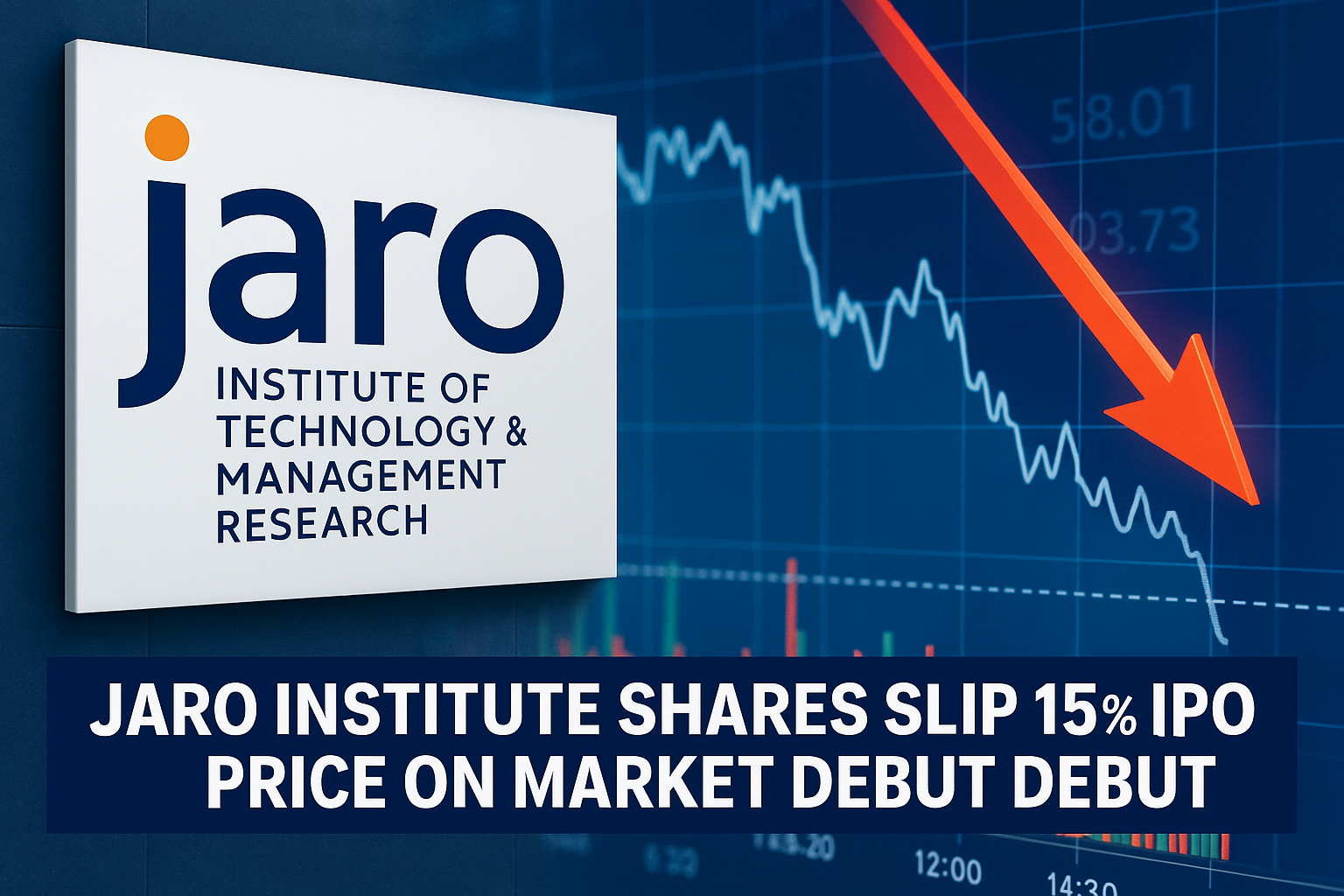 Jaro Institute Shares Slip 15% Below IPO Price on Market Debut