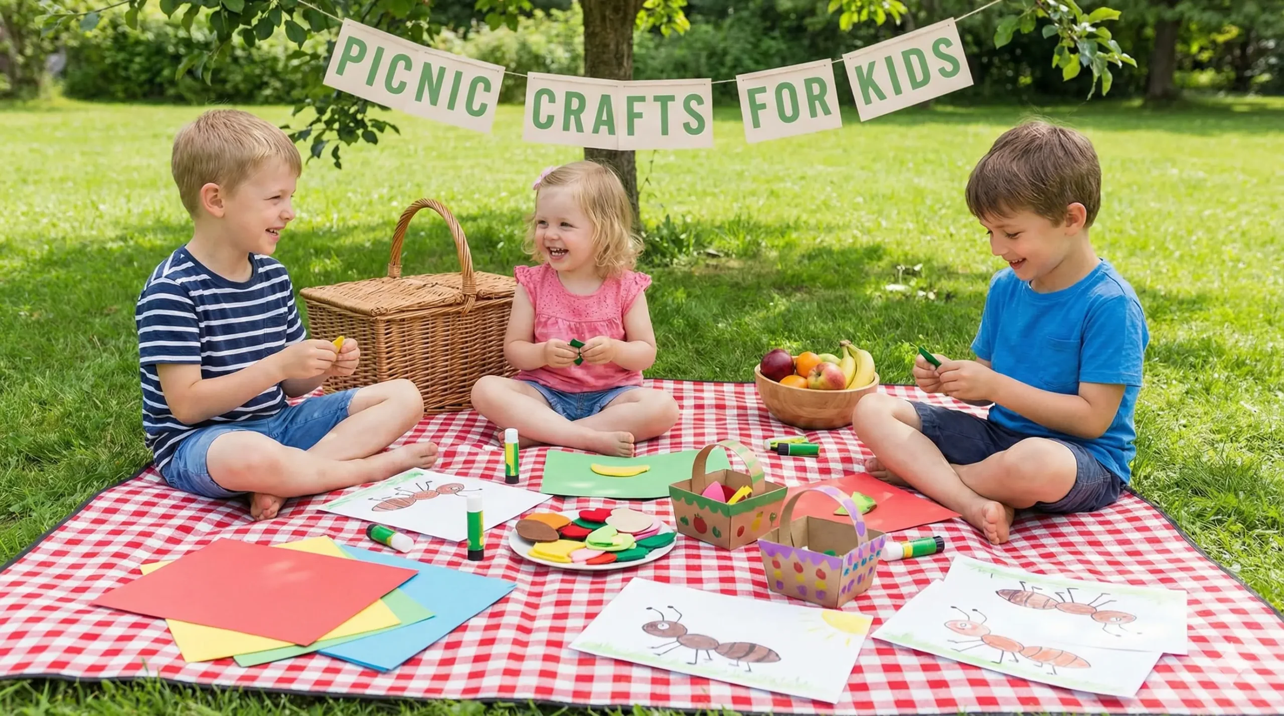10 Perfect Picnic Crafts for Kids Let these cute picnic crafts for kids inspire you to pack a meal and go to a beautiful spot with your loved ones! Don’t forget to mind the ants! Remember how we were all quarantined during the early days of the pandemic and everything and every place was closed down? While initially, it was a different kind of experience, people soon started to get frustrated, especially those with kids – ask me how I know! This then led to parents getting creative with engaging their kids. Many parents I know created a classroom-like set up in a part of the home, so kids would get more of the ‘back to school‘ feeling while attending virtual lessons. I also know some parents who created obstacle courses with whatever they had at home so the kids could move about Then there are those who recreated the ultimate outdoor family experience at home – a picnic! Yes, we laid out sheets, packed lunches only to carry them from the kitchen to the living room, and sat down to enjoy a family meal. The only thing missing was probably the ants! Well, those days are gone now, and hopefully, we are now enjoying proper picnics in nice weather outside. With National Picnic Day on 23rd April, National Picnic Month coming up in July, and the 10th of July being Teddy Bear Picnic Day, we think it’s a good time to plan a fun picnic with our extended family and friends. While you’re at it, have some extra fun on the side with these cute and easy picnic crafts for kids! Contents  show     Crumpled Paper Flower Mother’s Day Card Play Video Subscribe to Artsy Craftsy Mom! Get updates on the latest posts and more from Artsy Craftsy Mom straight to your inbox. I agree to my personal data being used for interest-based advertising as outlined in the Privacy Notice. Subscribe 10 Perfectly Pleasing Picnic Crafts for Kids 1. Picnic Blanket Collage Creative Family Fun has a cute project that’s great for the younger lot. Create a picnic blanket with weaving techniques and then attach any foods of your choice to create a colorful collage. 2. DIY Paper Picnic Basket You can’t have a list of picnic crafts for kids without including a picnic basket, and we’ve got an adorable, itty bitty one for you right here! Perfect for light weight snacks like popcorn, and colorful enough to brighten up your photos! 3. Thumbprint Ants Where there’s a picnic, there are ants, and Glued to My Crafts understands this very well! Which is why this project puts the focus on the ants and not the actual picnic goers, because let’s face it; when the ants arrive, everyone runs! 4. Coloring Picnic Placemats Happiness is Homemade has a free printable coloring place mat with a picnic theme. So even if you’re not going on a picnic in the near future, you can recreate the feeling at a regular meal at the dining table with this place mat! 5. Paper Bag Picnic Baskets If you’ve got spare paper bags lying around, put them to good use with this simple craft from Moms and Munchkins. Depending upon the size of the bag, you can use it to hold popcorn, berries, ketchup sachets or even disposable cutlery. 6. Parisian Picnic Mosaic A stylish Parisian picnic is all kinds of amazing, which is why this mosaic project from Crayola finds a place in this list of picnic crafts for kids! The project also encourages a look into the painting styles of Monet and Cezanne. 7. Felt Picnic Food Play Set We’re huge fans of pretend play, which is why we love this fun felt picnic set from Projects for Preschoolers! The best part about this is that you can create just about any food you like, so you can include all your favorites! 8. DIY Picnic Caddy Do you find your sauces and bottles always falling down at your picnics? Well keep everything contained and upright with this clever caddy from Free Kids Crafts. Now you can enjoy your picnic – without the ants, of course! 9. Popsicle Stick Picnic Table How adorable is this cute little picnic table and bench from BHG? You can make it for your fairy garden, or as a good addition for your doll house, in case any of the dolls decide they want to go on a picnic one day! 10. Pom Pom Picnic Activity Now if the dolls aren’t interested in a picnic, I’m sure the stuffed animals would be! Happy Toddler Playtime has a cute activity for toddlers and preschoolers where the main dish served is made of pom poms. Turn it into a fine motor exercise by picking up the pom poms with a clothes peg or a pair of tweezers. So if you’re looking for some simple activities to do this summer, we think this list of picnic crafts for kids are perfect! If you’d like to add some more yumminess to your pretend play picnic, we’d recommend trying out our paper doughnut craft,  Categories:Craft Ideas For Kids, Kindergarten Crafts & Activities, Latest Posts, Preschool Crafts & Activities, Primary school Kid Crafts & Activities Related Articles Responses Your email address will not be published. Required fields are marked * Name * Email * Website Save my name, email, and website in this browser for the next time I comment. This site uses Akismet to reduce spam. Learn how your comment data is processed. Creative Family Fun has a cute project that’s great for the younger lot. Create a picnic blanket with weaving techniques and then attach any foods of your choice to create a colorful collage. You can’t have a list of picnic crafts for kids without including a picnic basket, and we’ve got an adorable, itty bitty one for you right here! Perfect for light weight snacks like popcorn, and colorful enough to brighten up your photos! Where there’s a picnic, there are ants, and Glued to My Crafts understands this very well! Which is why this project puts the focus on the ants and not the actual picnic goers, because let’s face it; when the ants arrive, everyone runs! Happiness is Homemade has a free printable coloring place mat with a picnic theme. So even if you’re not going on a picnic in the near future, you can recreate the feeling at a regular meal at the dining table with this place mat!    in this is the article but i need at least 1000 word article write in proper seo perspective and must be not look like ai scrap content in front of google orwler and must be followed all guidelines of adsense and adx for approval i hope now are clear rimove if any other website name avilable 