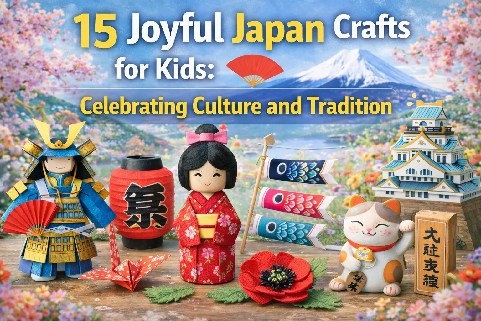 15 Joyful Japan Crafts for Kids: Celebrating Culture and Tradition