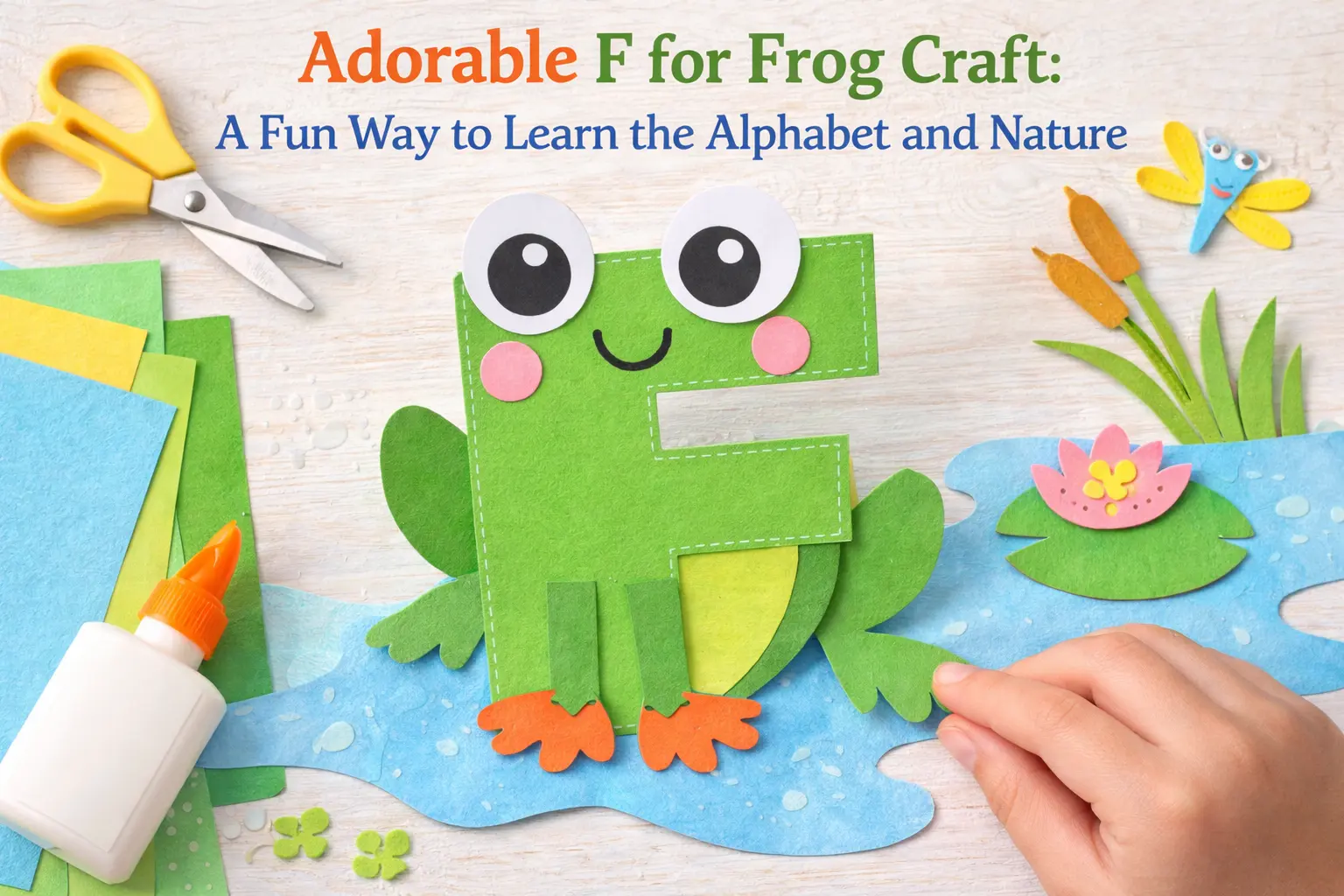 Adorable F for Frog Craft: A Fun Way to Learn the Alphabet and Nature
