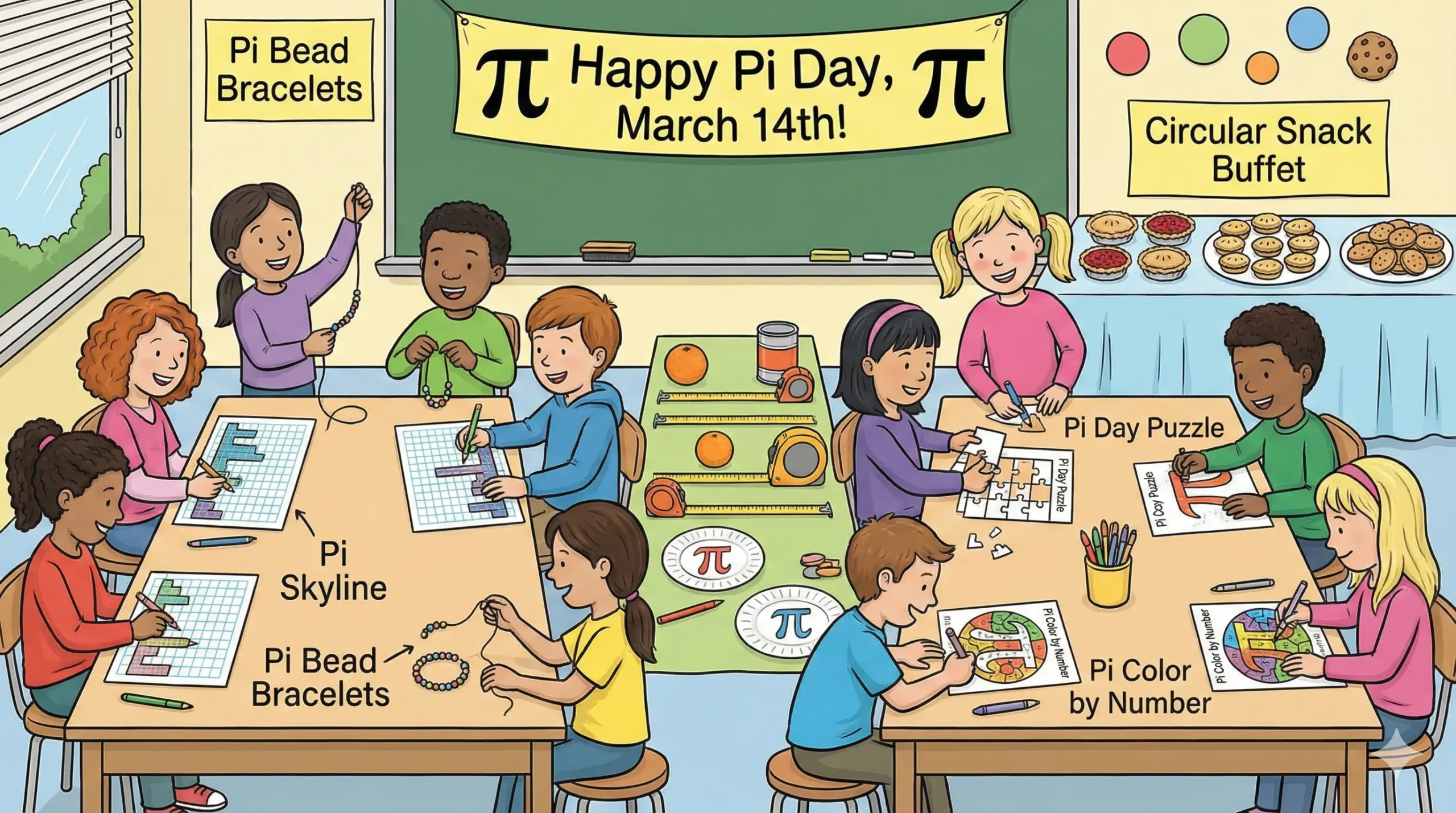 15 Perfect Pi Day Activities for Kids: Art, Crafts, & Printables