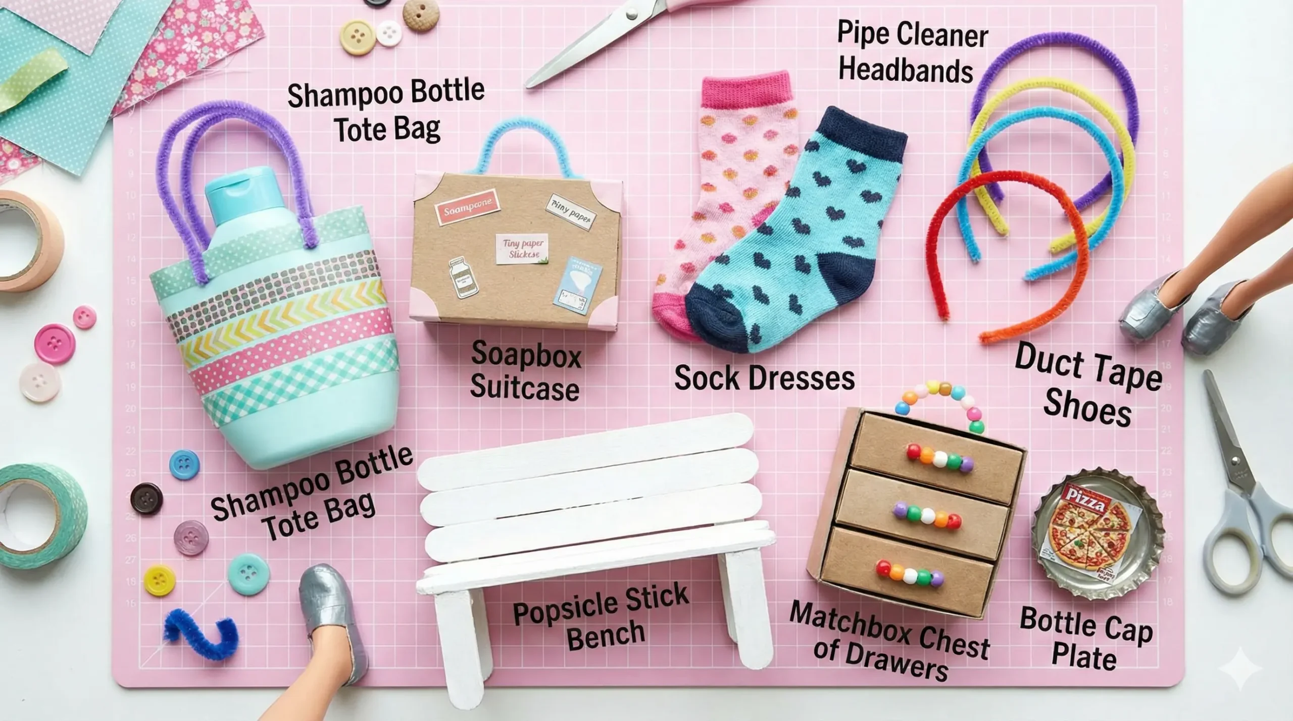 20 Adorable Barbie Crafts: DIY Your Way to a Dream World