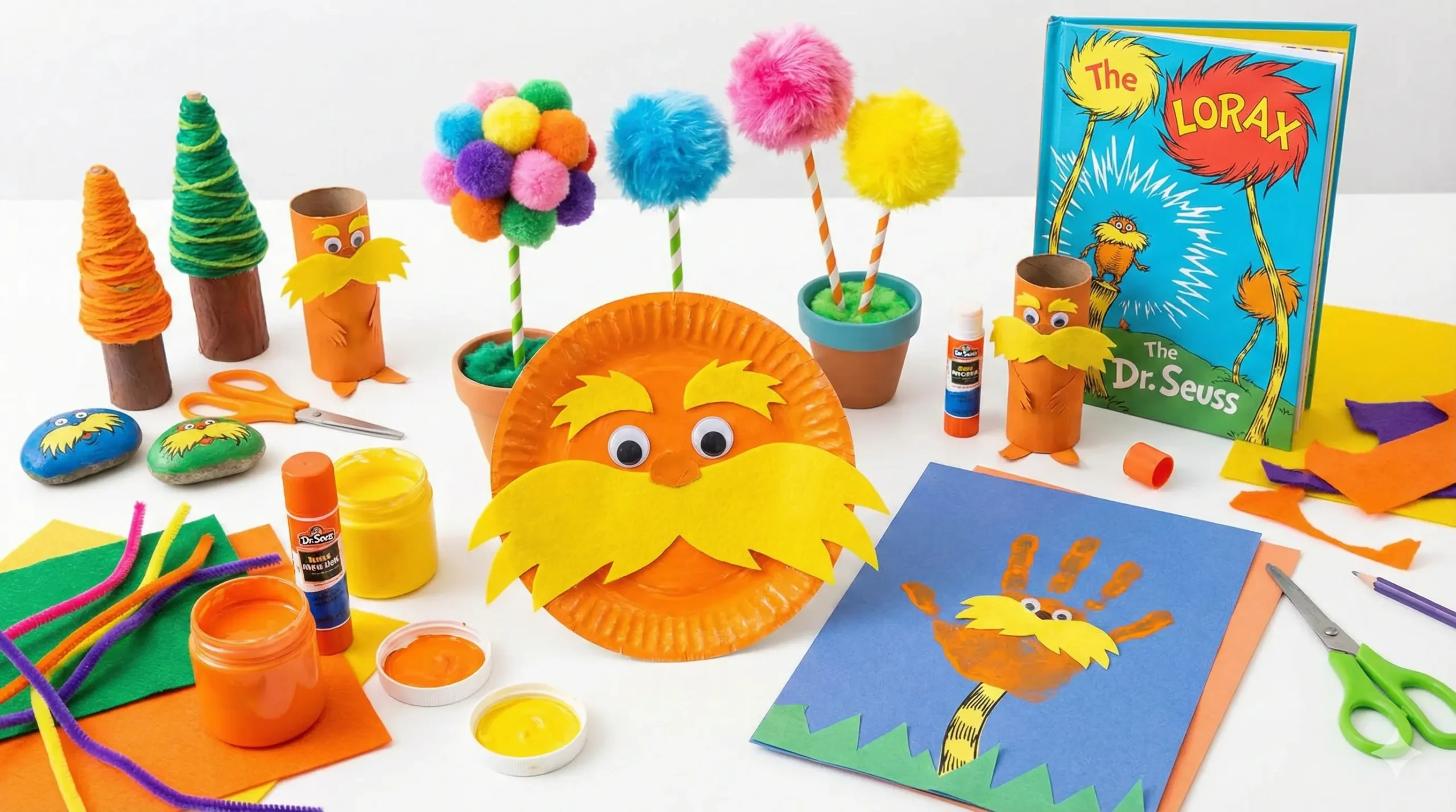 15 Lovable Lorax Crafts for Kids: Speak for the Trees with DIY Fun!