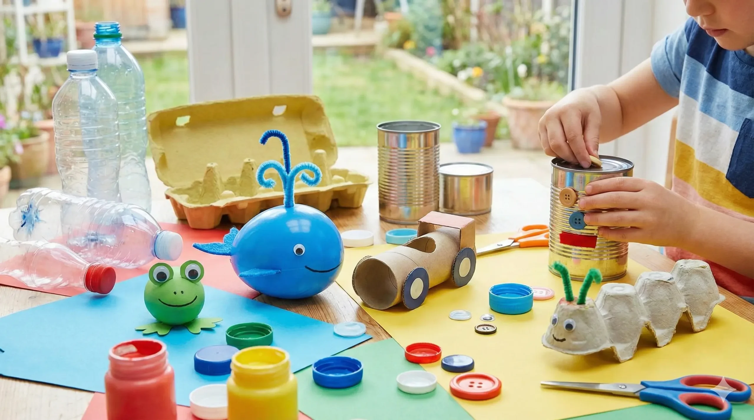 Trash to Treasure: 100+ Amazing Recycled Crafts for Kids to Make, Play, and Gift
