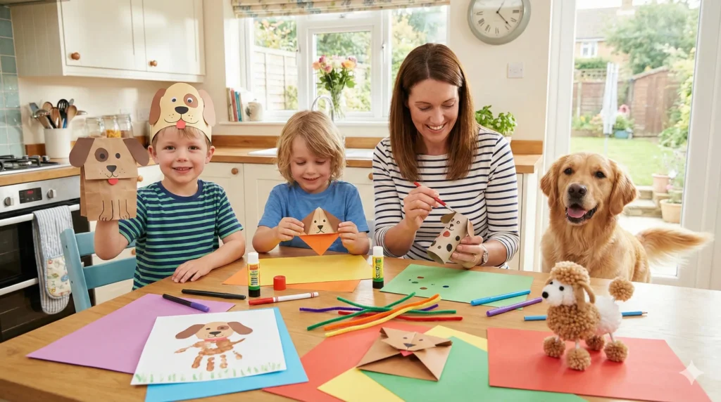 10 Delightful Dog Crafts for Kids: A Celebration of Man’s Best Friend