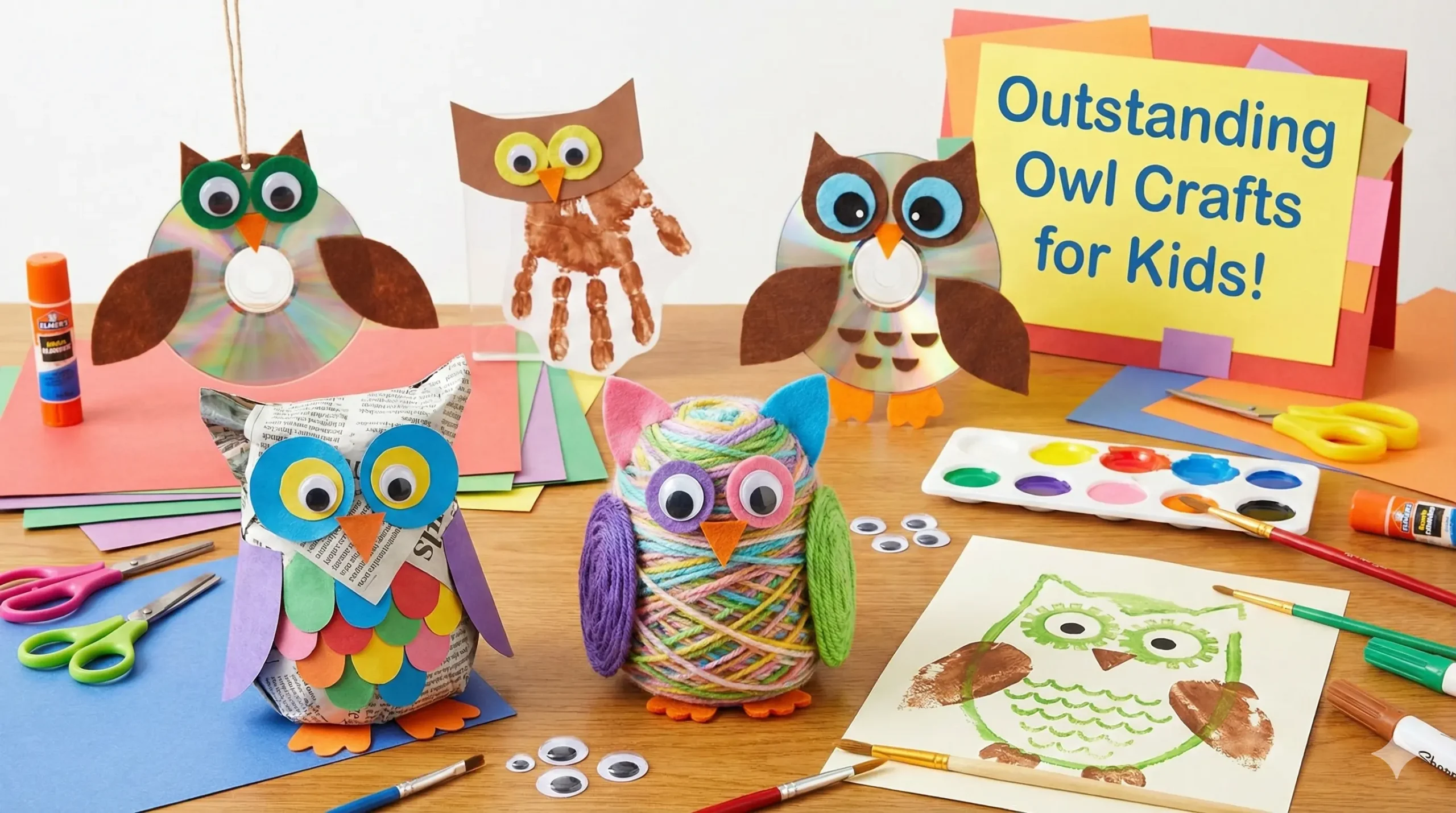 15 Outstanding Owl Crafts for Kids: Fun Projects for Little Artists