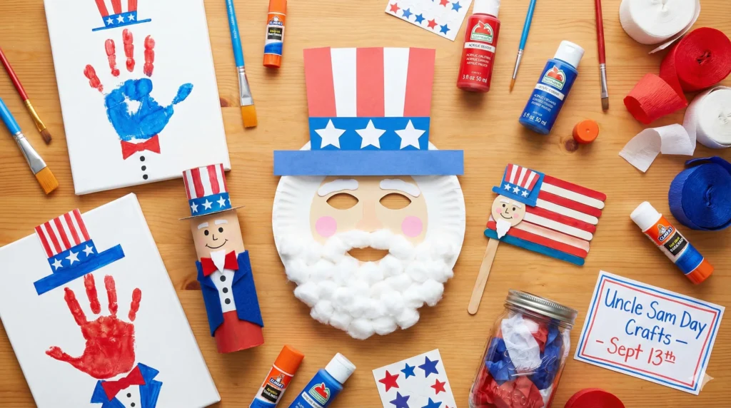 15 Unique Uncle Sam Crafts for Kids: Celebrate Red, White, and Blue!
