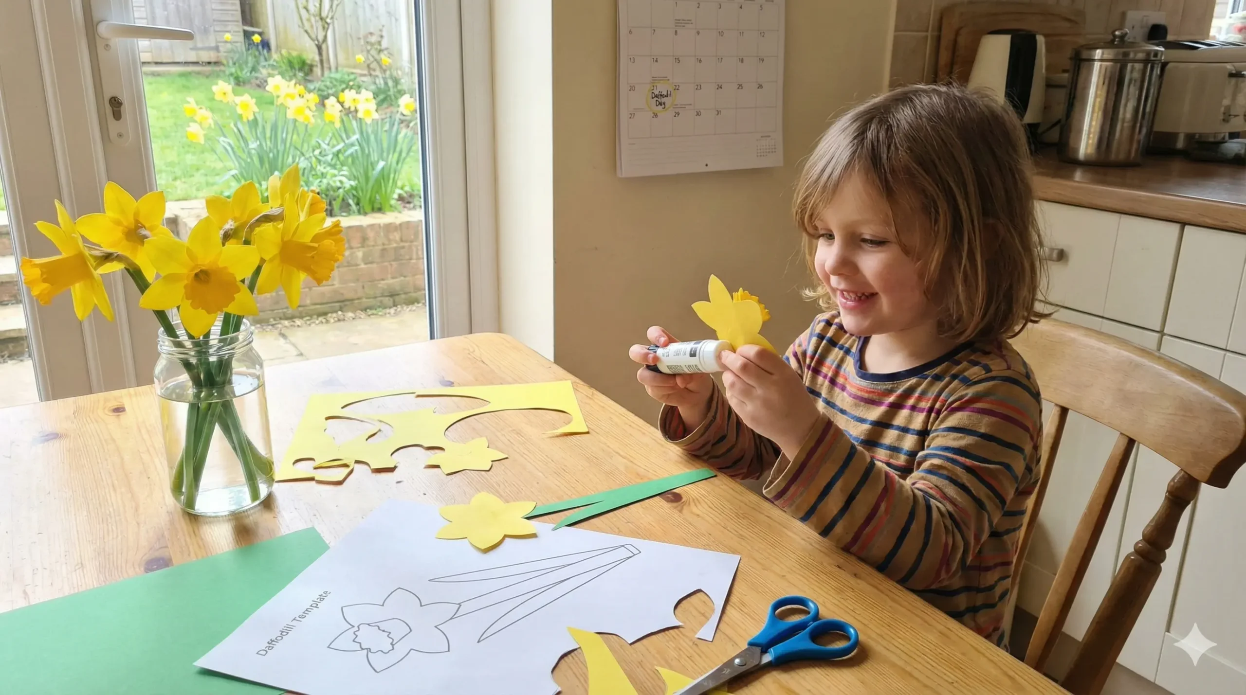 Delightful Daffodil Papercraft for Kids: A Spring Activity for Awareness and Fun