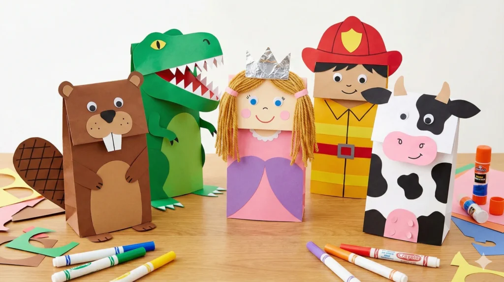 25 DIY Paper Bag Puppets for Pretend Play: The Ultimate Guide to Creative Storytelling
