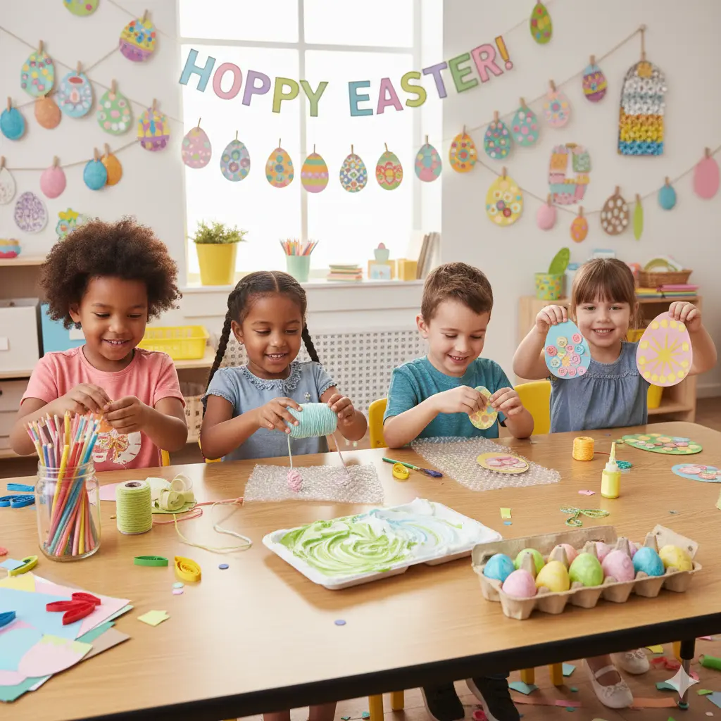 20 Exciting Easter Egg Crafts for Kids: A Galactic Guide to Spring Creativity