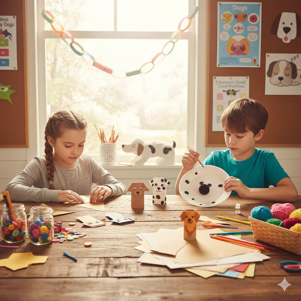 10 Delightful Dog Crafts for Kids: Celebrating National Puppy Day