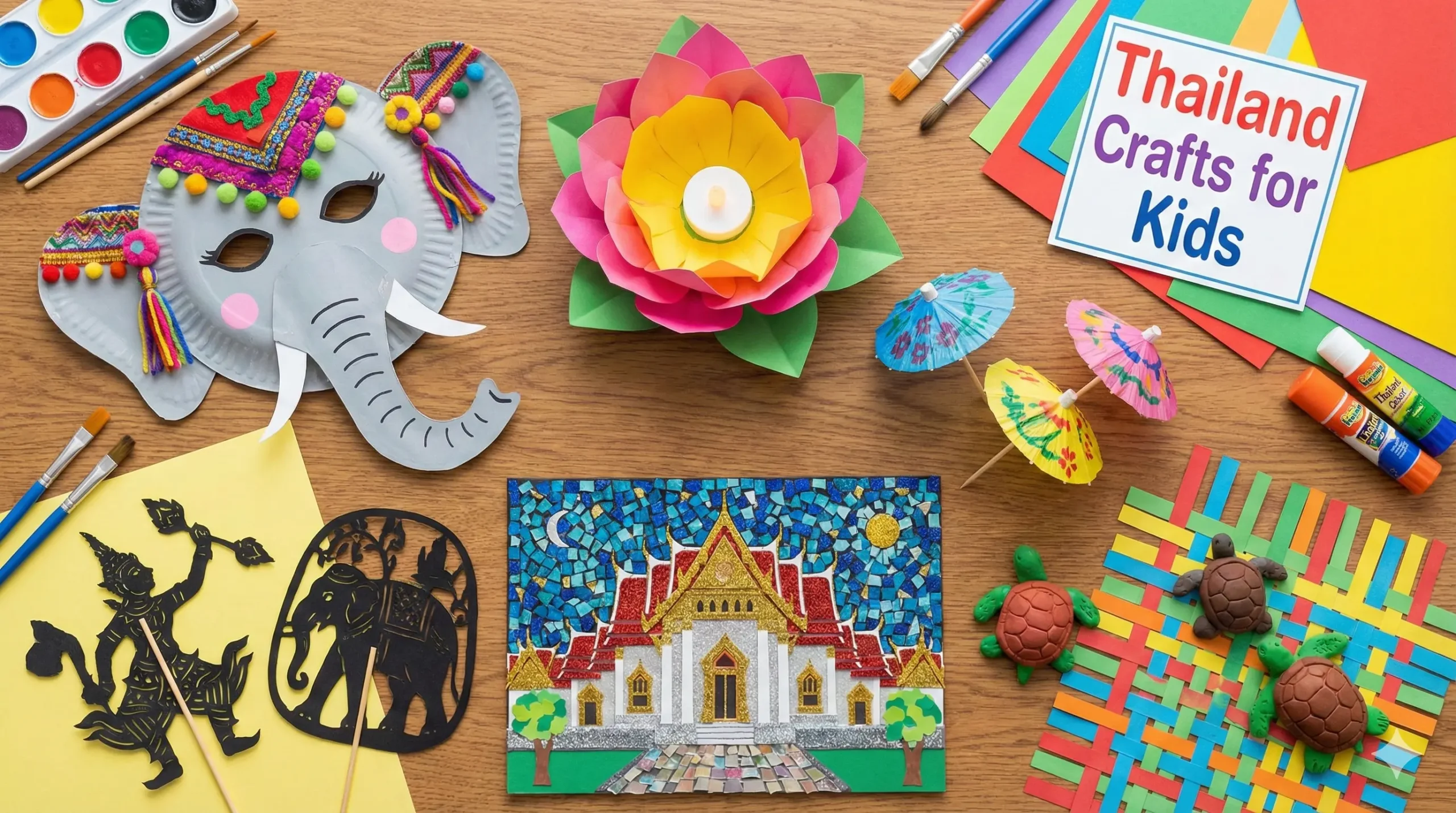 15 Timeless Thailand Crafts for Kids: Celebrating the "Land of the Free"