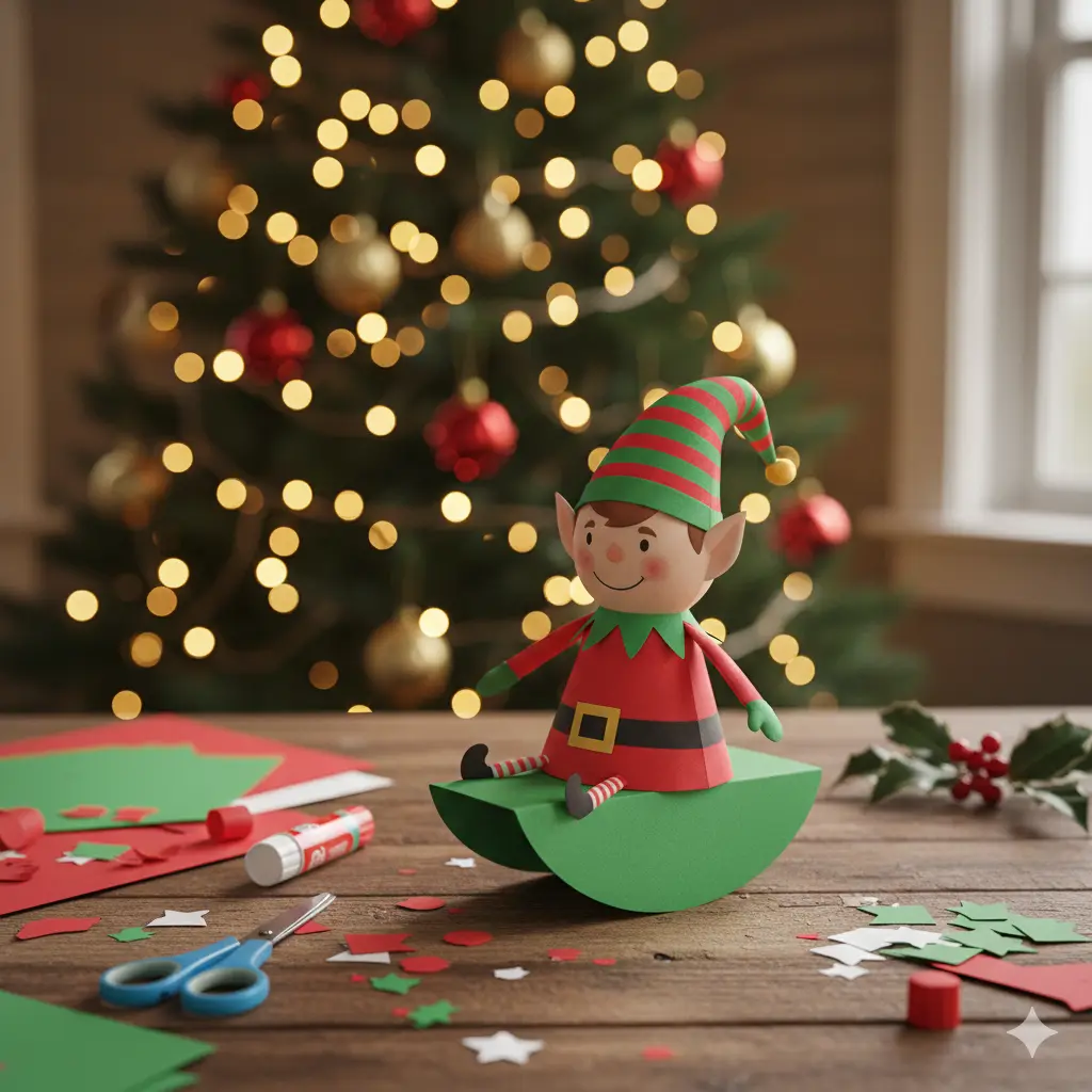 The Ultimate Fun Rocking Elf Papercraft: A Festive DIY Guide for Kids