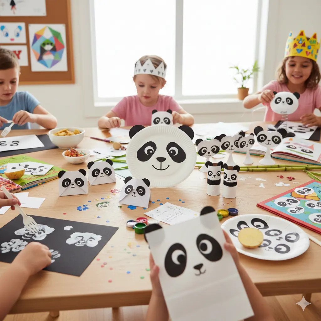 10 Playful Panda Crafts for Kids: Celebrate China’s Cuddly Icon