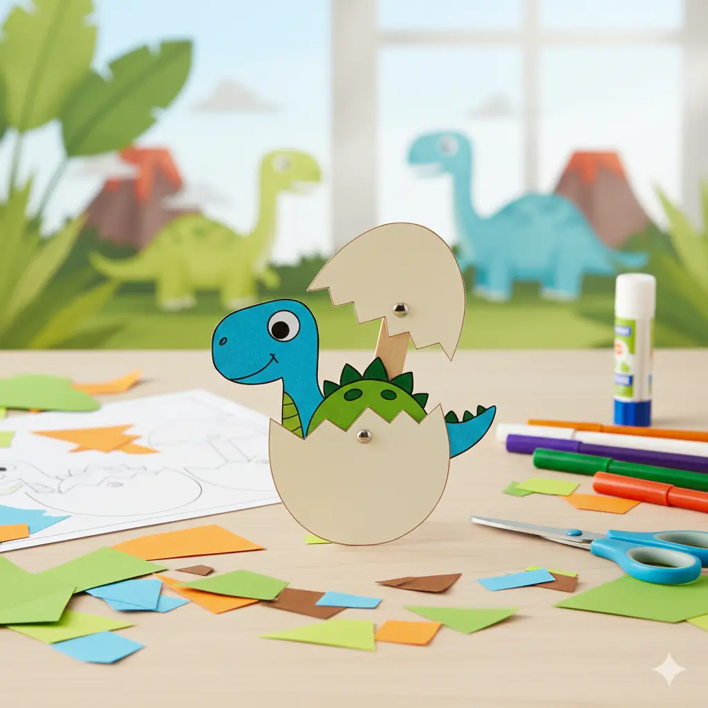 The Ultimate Dinosaur Egg Hatch Craft: A Step-by-Step Guide for Little Paleontologists